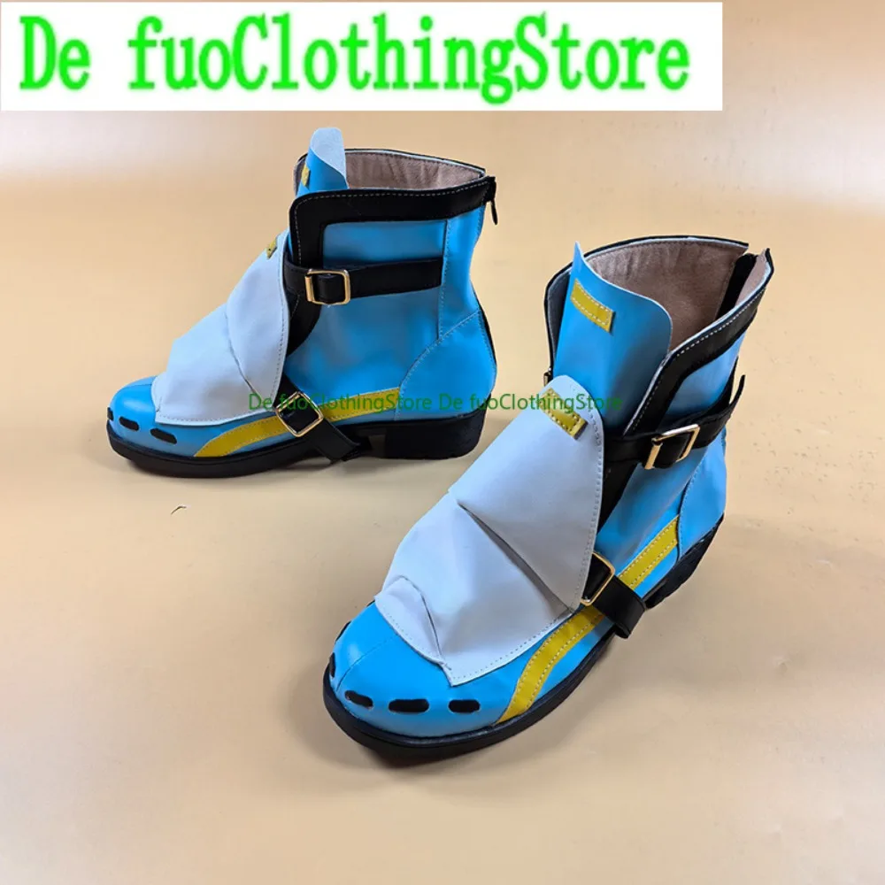 

DefuoClothing Strive Bridget Cosplay Shoes Anime Boots Anime Game Role-playing Shoes And Boots Halloween Party