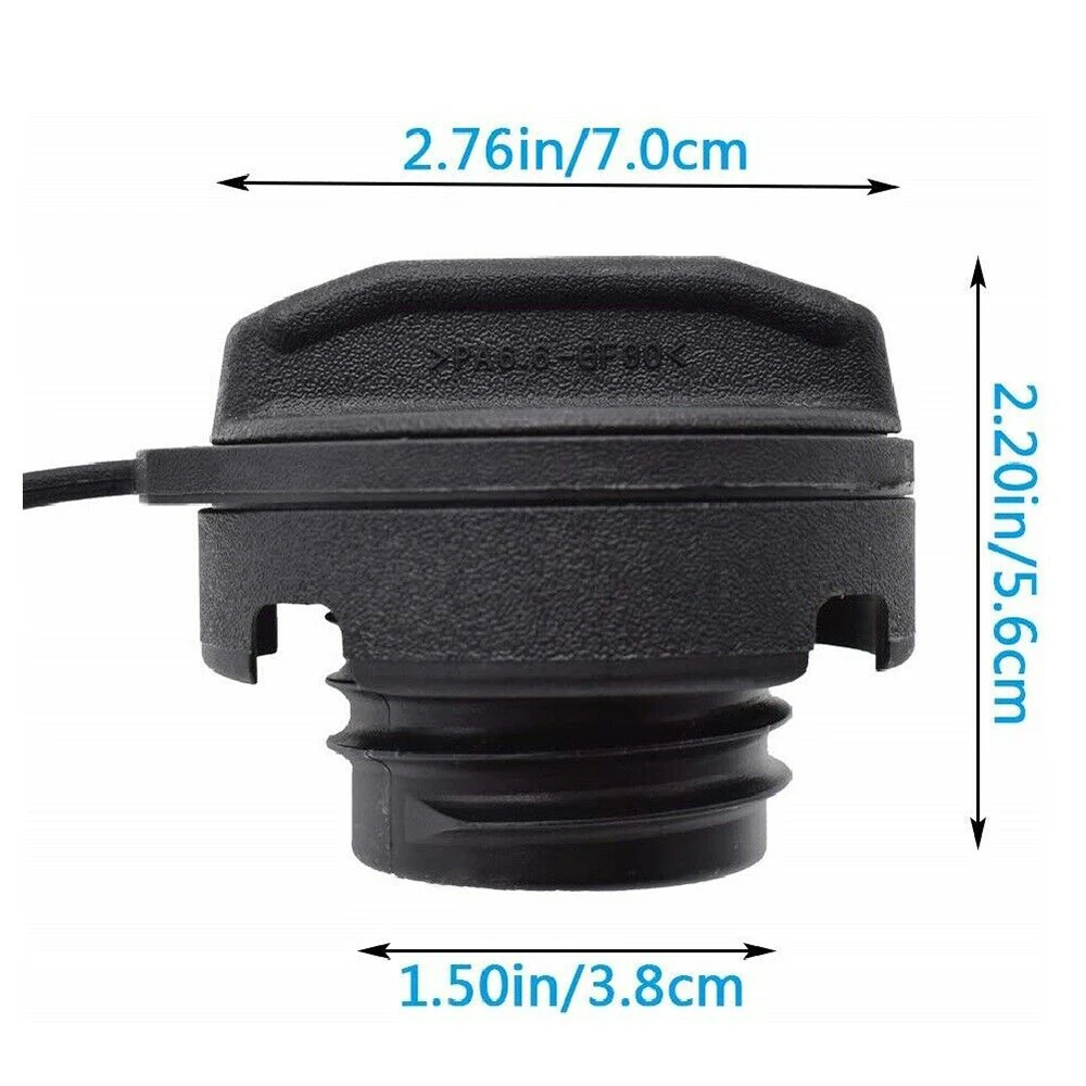 RESO   Petrol Diesel Cap Fuel Oil Tank Inner Cover For VW Golf Polo Jetta Passat Audi A3 A4 A6 A8 Seat 1J0201550A 1J0201550BF