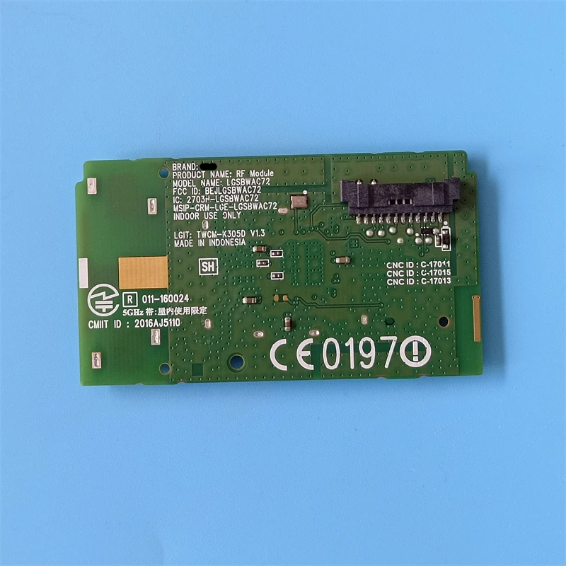 ทดสอบดี LGSBWAC72 EAT 63377302   โมดูลอะแดปเตอร์ไร้สาย Wifi 75UK6570AUA 55UK6300PUE OLED55C8AUA OLED55B8PUA 49UJ635V