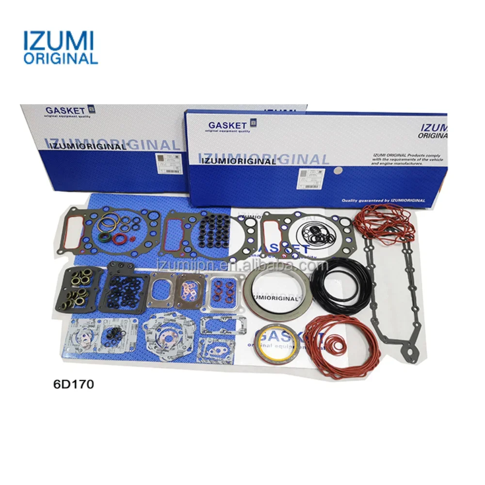 Izumi Original PC400-7 C9(G) 6D140-N-K2 Hot Sale Auto Engine Spare Parts Cylinder Head Gasket Kit