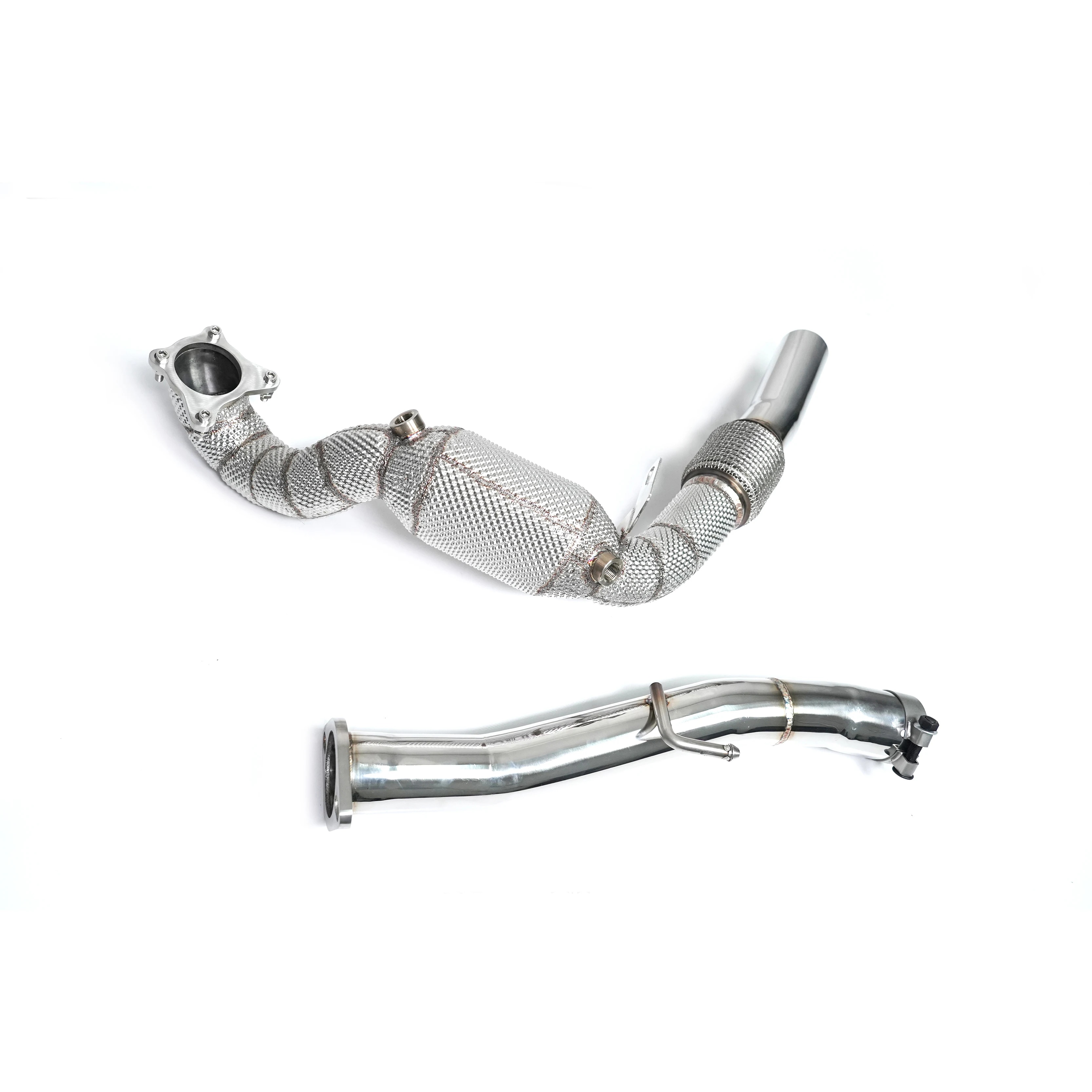 

CSZ Downpipe for Audi A1 1.4T SS304 Downpipe without Catalysis Exhausted Headers Auto Performance Parts Accessories