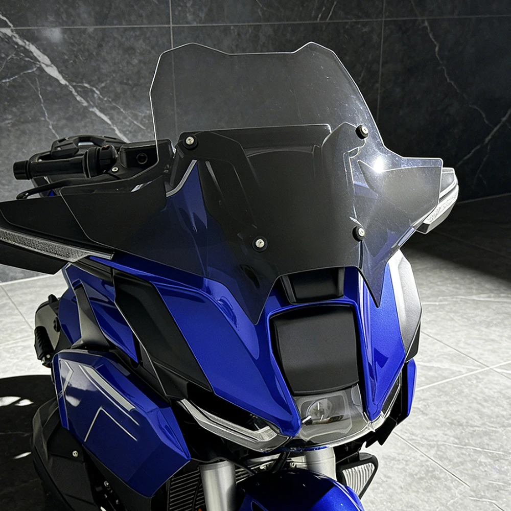 For BMW R1300RT R 1300 RT 2025- Sport Windshield R 1300RT Windscreen Wind Deflector Grey / Transparent R1300 RT Accessories