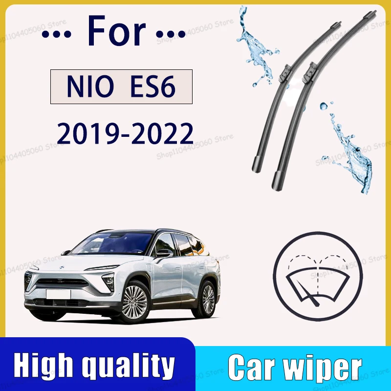 

Car Wiper For NIO ES6 Front Blade Brushes Cutter Automobiles Parts Accessories Windscreen Wipers Parts