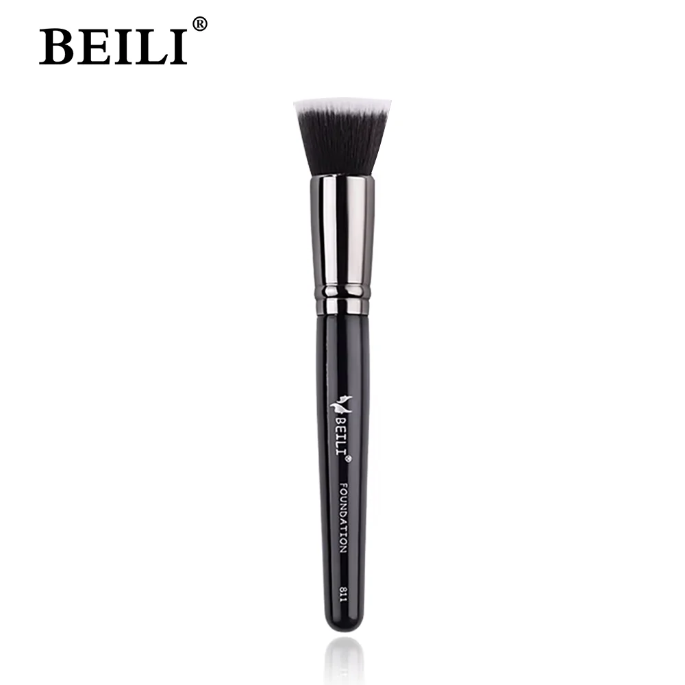 Powder Brush Professional Makeup Brushes Black Multifunctional Foundation Blush Sculpting Bronzer Brush Make Up Tools