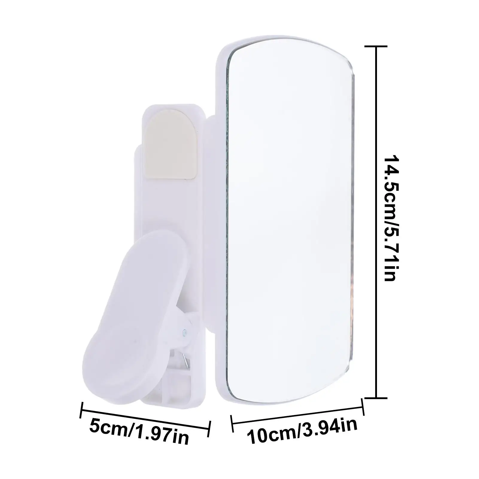 Smartphone Camera Mirror Reflection Clip Kit Capture Stunning Reflections Clip Clamp High Reflectivity Creative Reflector