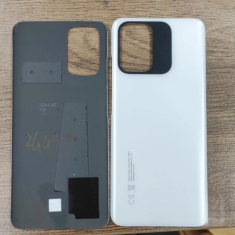 Replacement Battery Cover For Xiaomi Poco M5s Back Door Rear Housing Cover +Adhesive