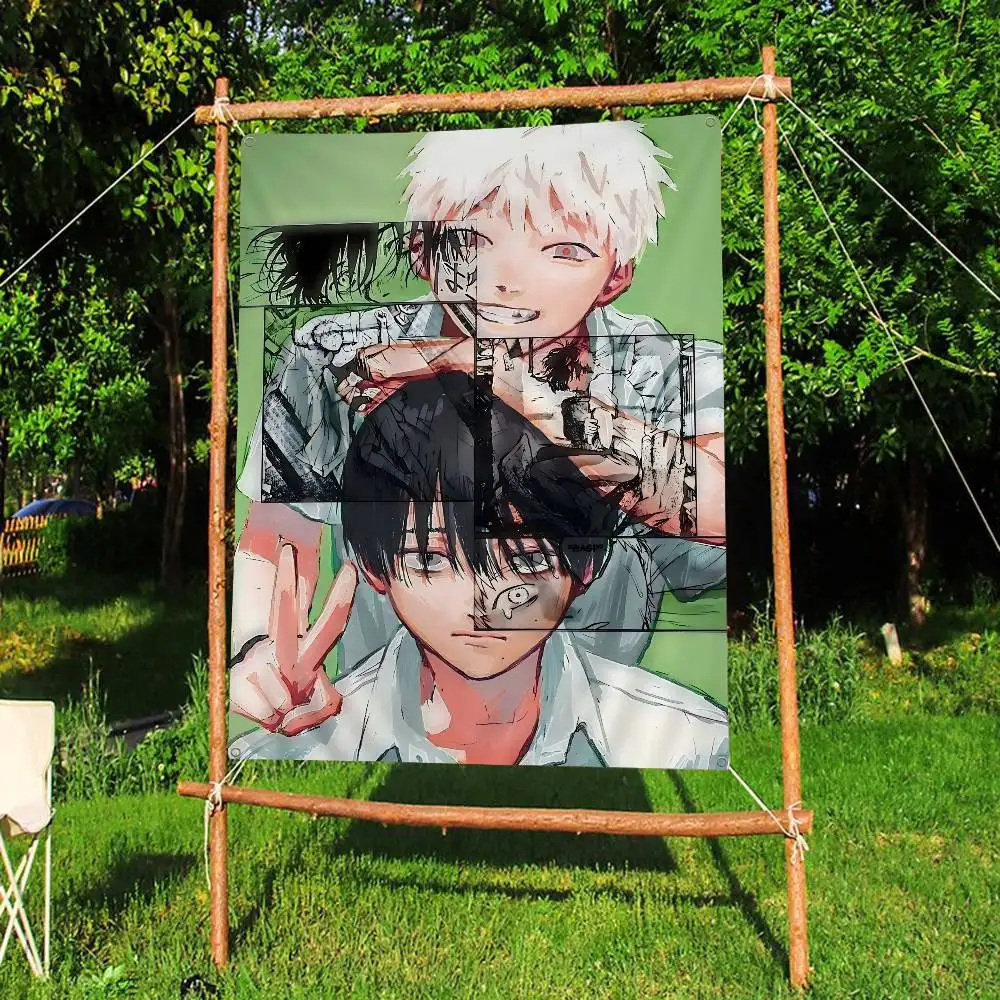 Anime The S-Summer Hikaru Died High End Quality Banner Printing Artistic Atmosphere Style Camping Flag