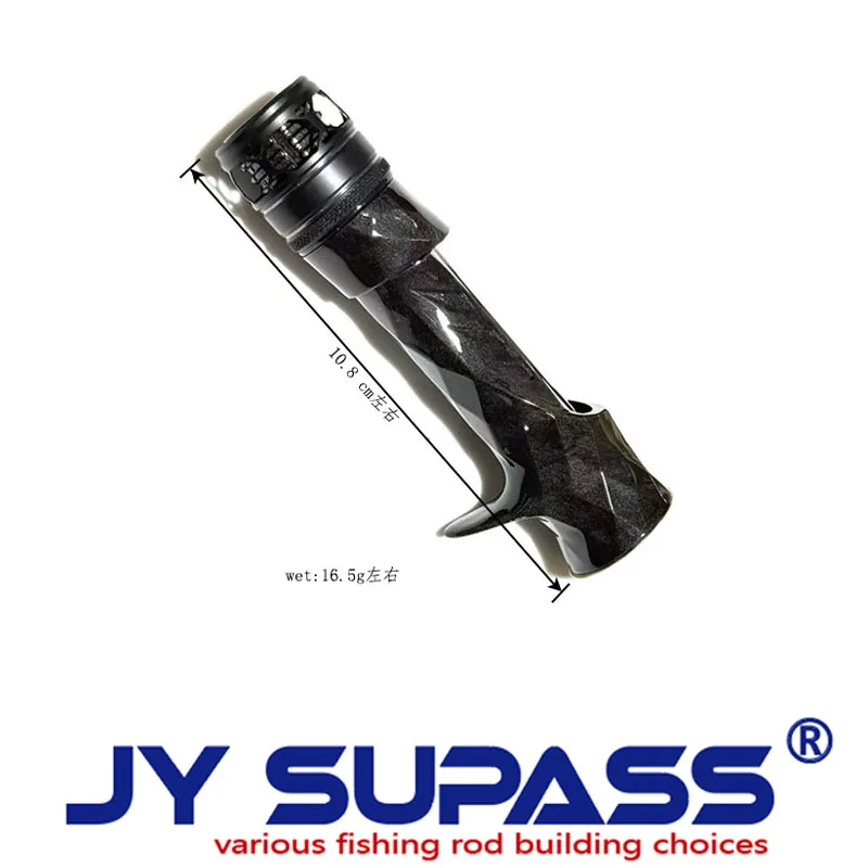 JY SUPASS BMC fishing rod custom carbon reel seat with cork handle diy Fishing Rod Repair Kit