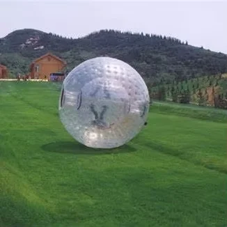 Boule de zorb débarcommerciale, boule de zorb pour la terre et l'eau, boule de zorb de hamster humain, diamètre de 3m