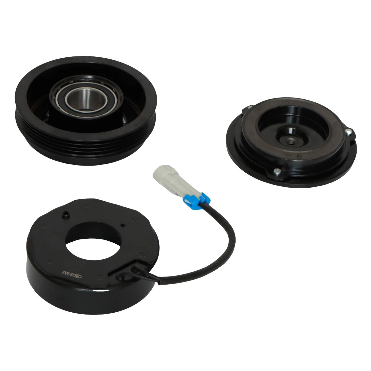 مجموعة قابض ضاغط التيار المتردد 1805 10S20F FS784550SR لـ 2000-2014 شيفروليه تشيفي سيلفرادو 1500 2500 3500 HD 8CYL 4.8L قطع غيار السيارات