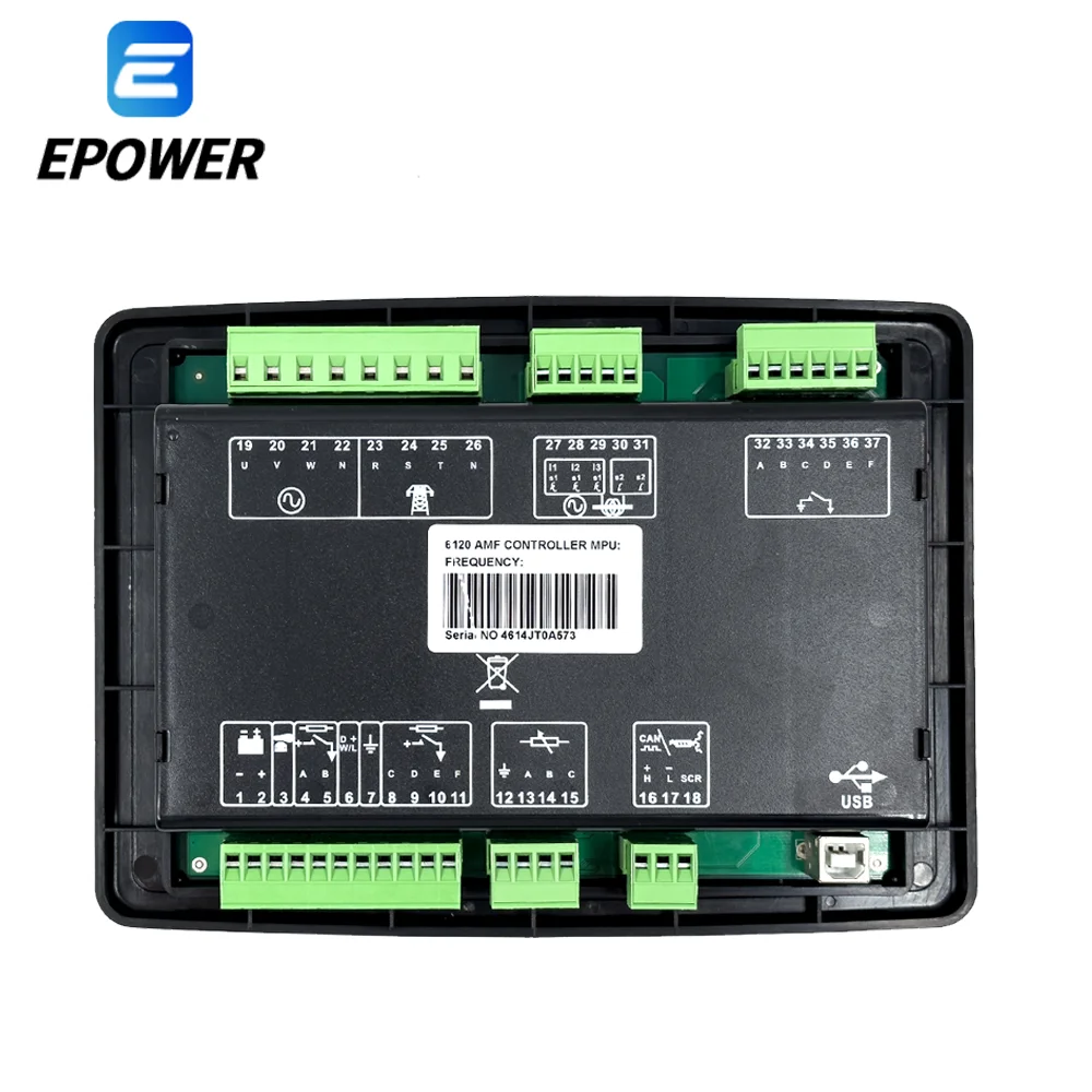 DSE6120 Replacement Diesel Electric Generator Controller Module Genset High Quality Auto Mains Failure Control Panel 6120