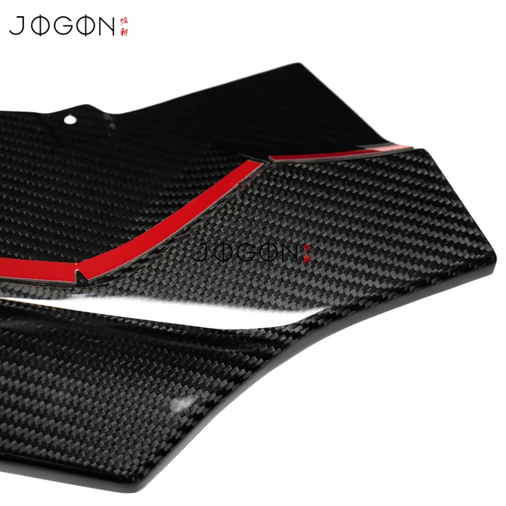 Für Toyota GR Yaris 2025 2026 3-teiliger Echtcarbon-Frontspoiler Karosserie-Kit Schutzabdeckung Zierleisten Zubehör – Detail 5