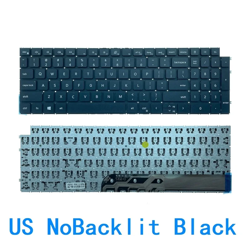 US RU SP AR BR Backlit Keyboard For Dell Inspiron 15.6