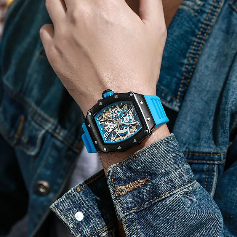 Classic Luxury Watch for Man Multifunction Sports Waterproof Luminous Casual Clock Automatic Mechanic Watches