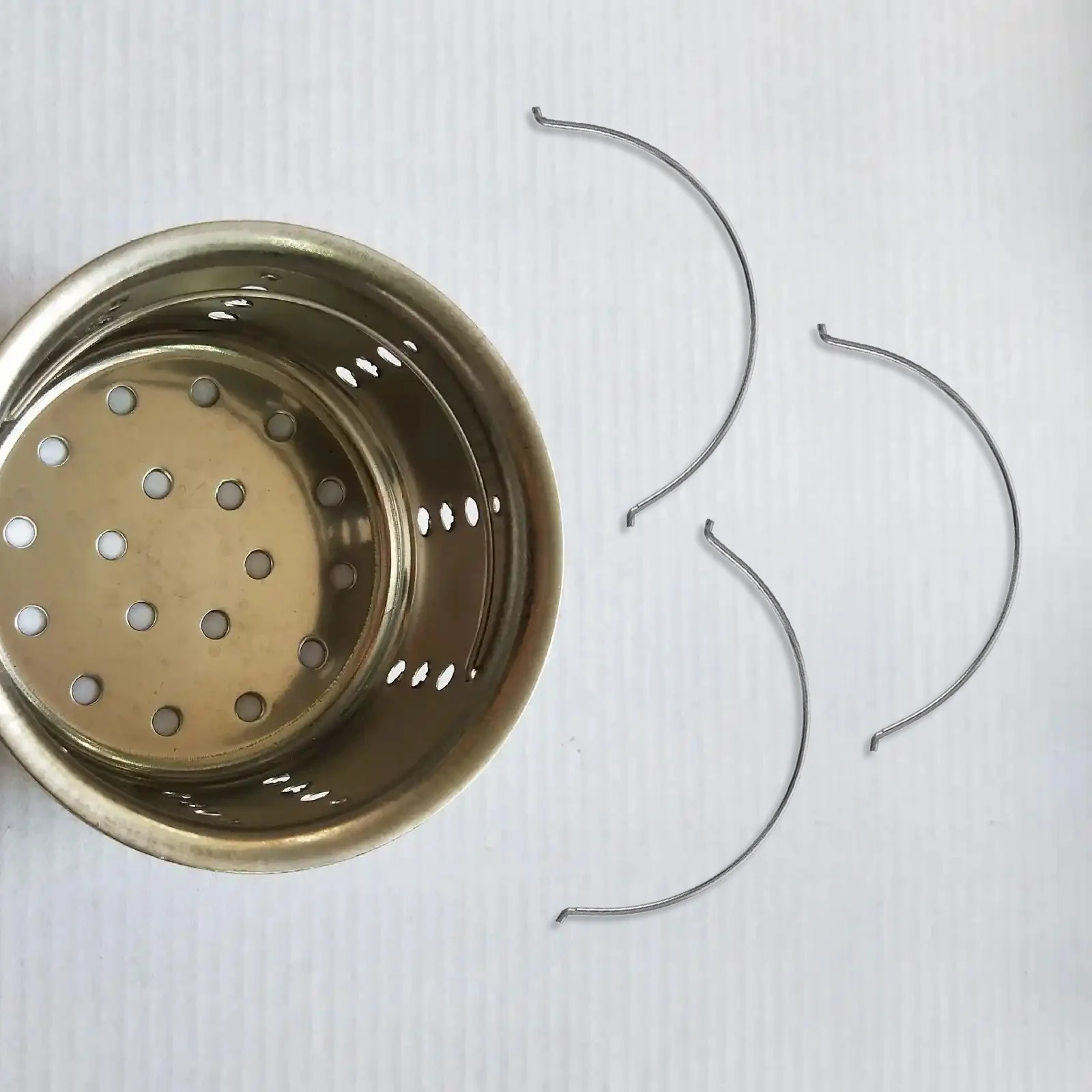 

10Pcs Stainless Steel Handles for Kitchen Sink Drain Basket Replacement Replacement Handle for Strainer Basket Accessories