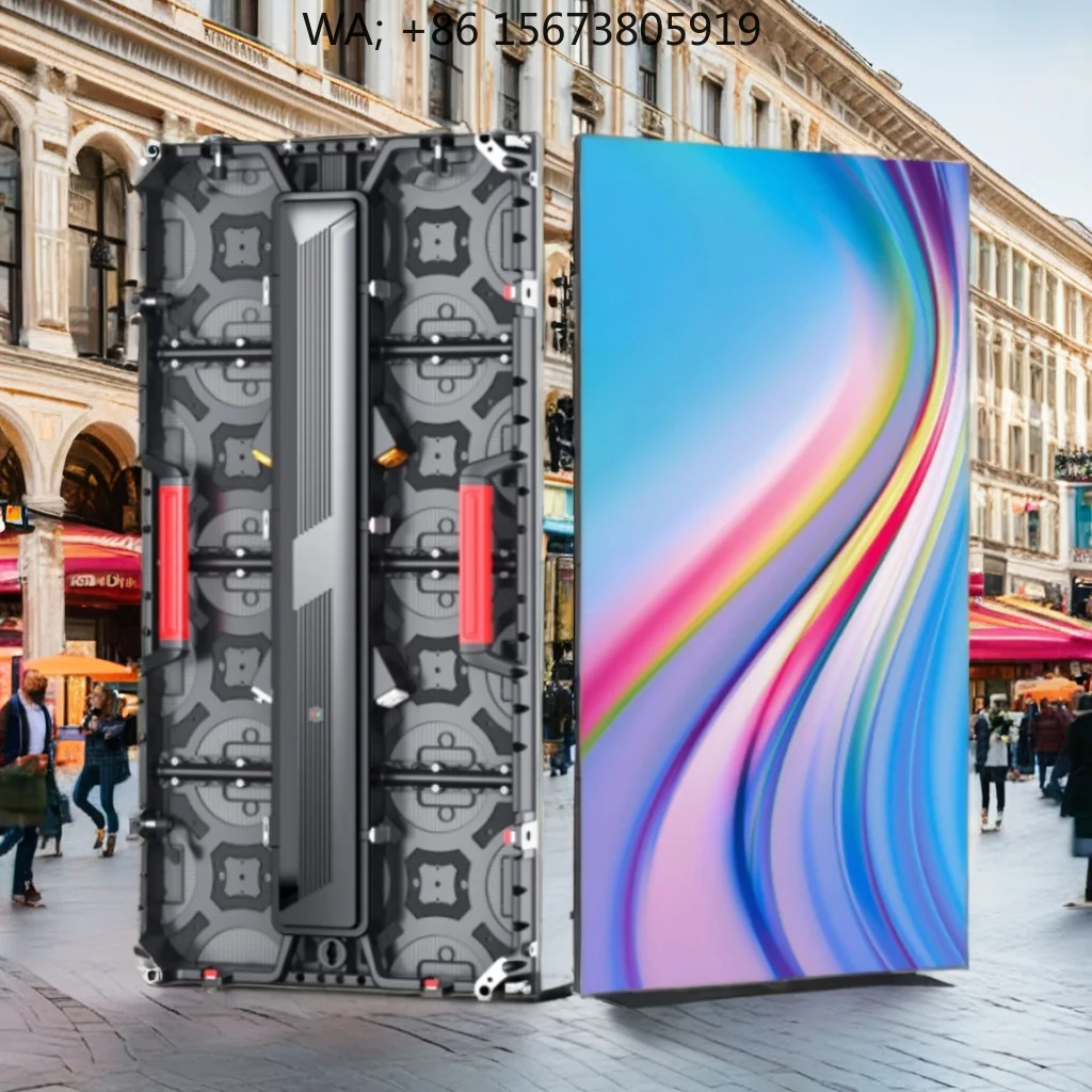 

Outdoor P3.91 High Brightness LED Video Wall Display Giant Stage Background Large‑Scale Event Mall Rental Advertising Screen