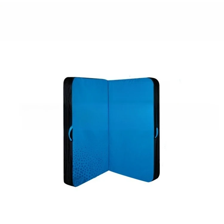 屋外クライミング折りたたみ式ボルダリングマット、二重密度フォームクライミングボルダリングマット