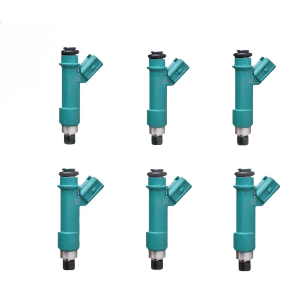 6PCS FUEL INJECTORS OEM 2320939075 23209-39075 23250-31060 FITS FOR HILUX GGN15R 1GRFE 4L V6 2005-ON INJECTOR AISAN