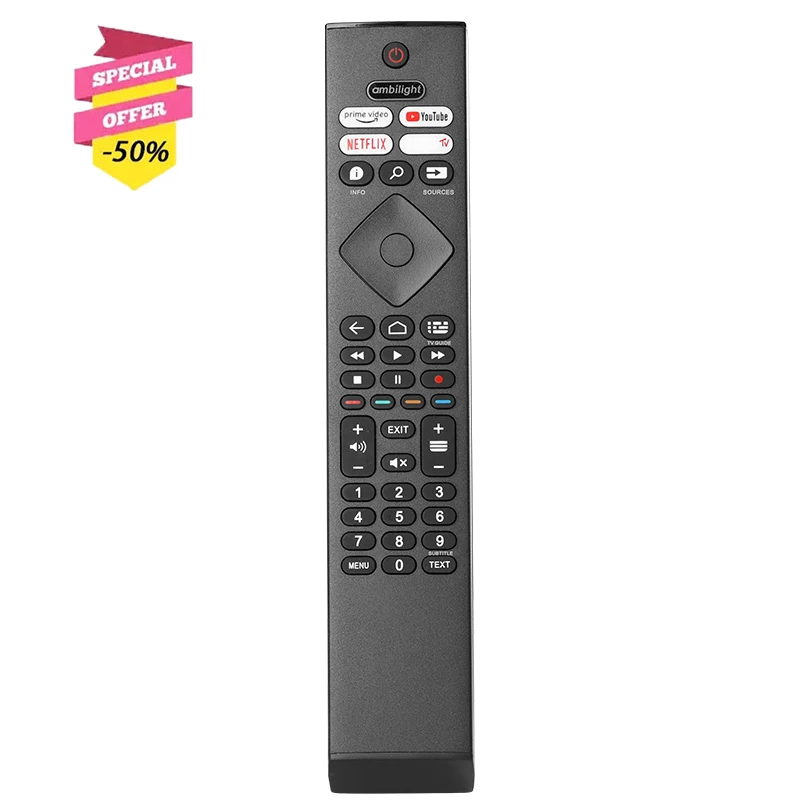 HR45B-GJ01 Remote Control For Philips 4K Ultra HD LED TV 43PUS7906 50PUS7906 55PUS7906 65PUS7906 70PUS7906 75PUS7906 43PUS7956