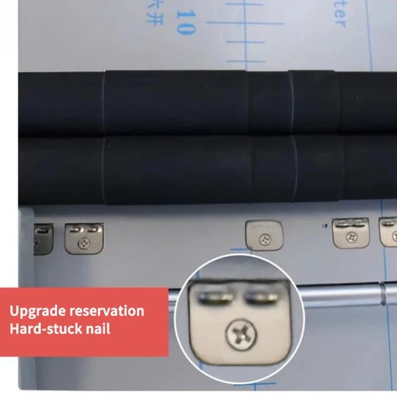 A3 A4  Stapler Folding Creasing Machine  Paper Perforating Machine for Print Shop Office Lab
