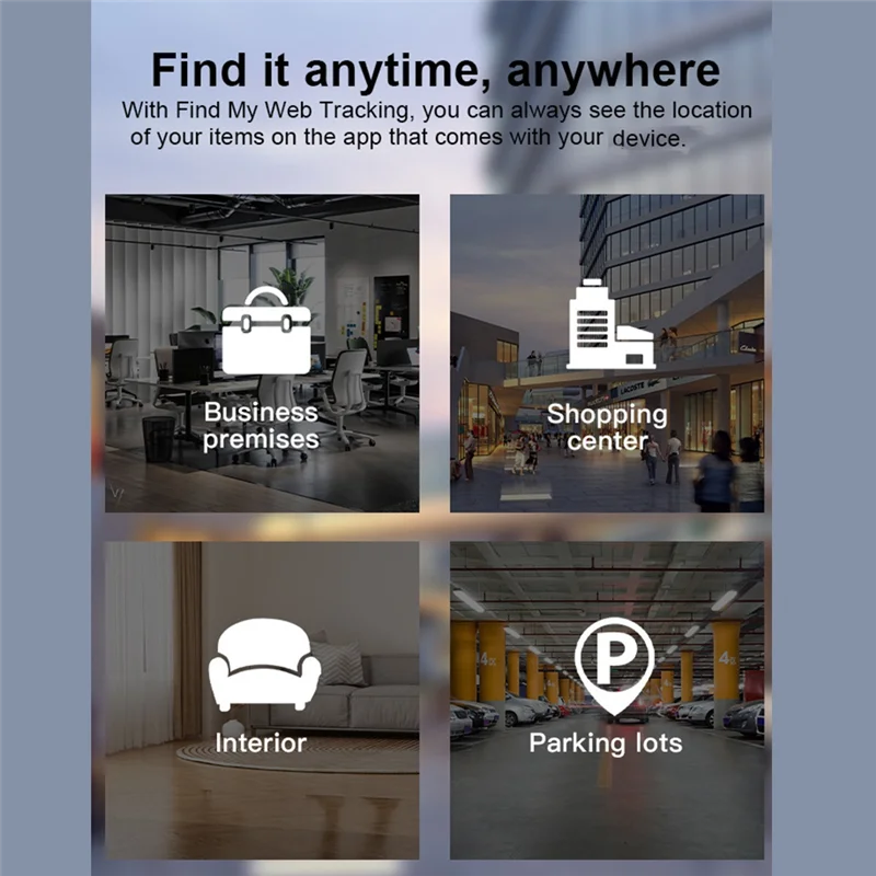 Localizzatore Icard wireless per Trova la mia app Bluetooth controllato a livello globale che traccia Smart Tag Droppshipping Localizzatore di documenti A