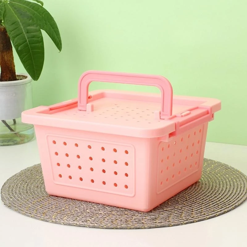 Ventilable Hamster Practical Pet Handheld Carry Case Outdoor Travel Cage
