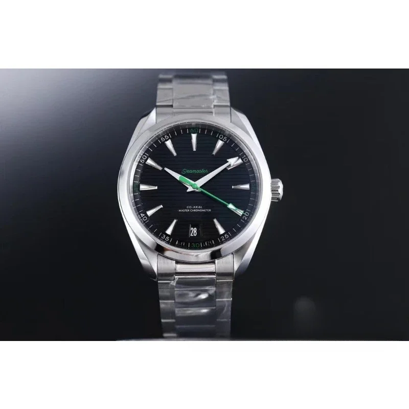 A2024 VS Haima 300 ساعة ميكانيكية أوتوماتيكية سوار فولاذي مضيئة أو ساعة رجالي رياضية للغوص سلسلة MKS De Ville