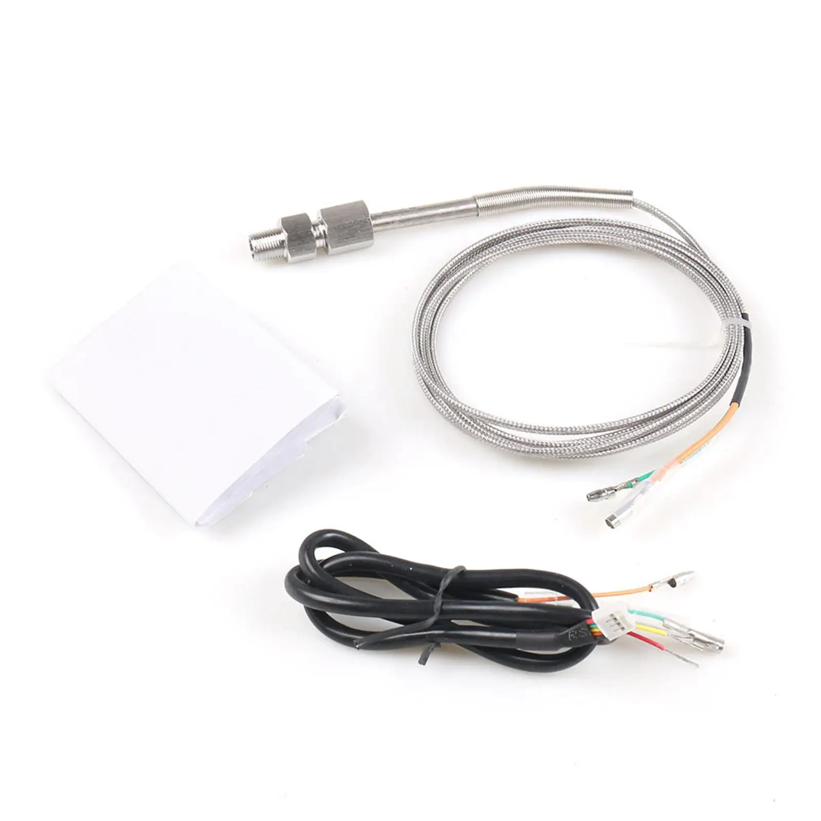 Car Exhaust Gas Temp Gauge Meter Set Simple Installation Auto Accessories Temperature Egt LED Light Pointer Indicator