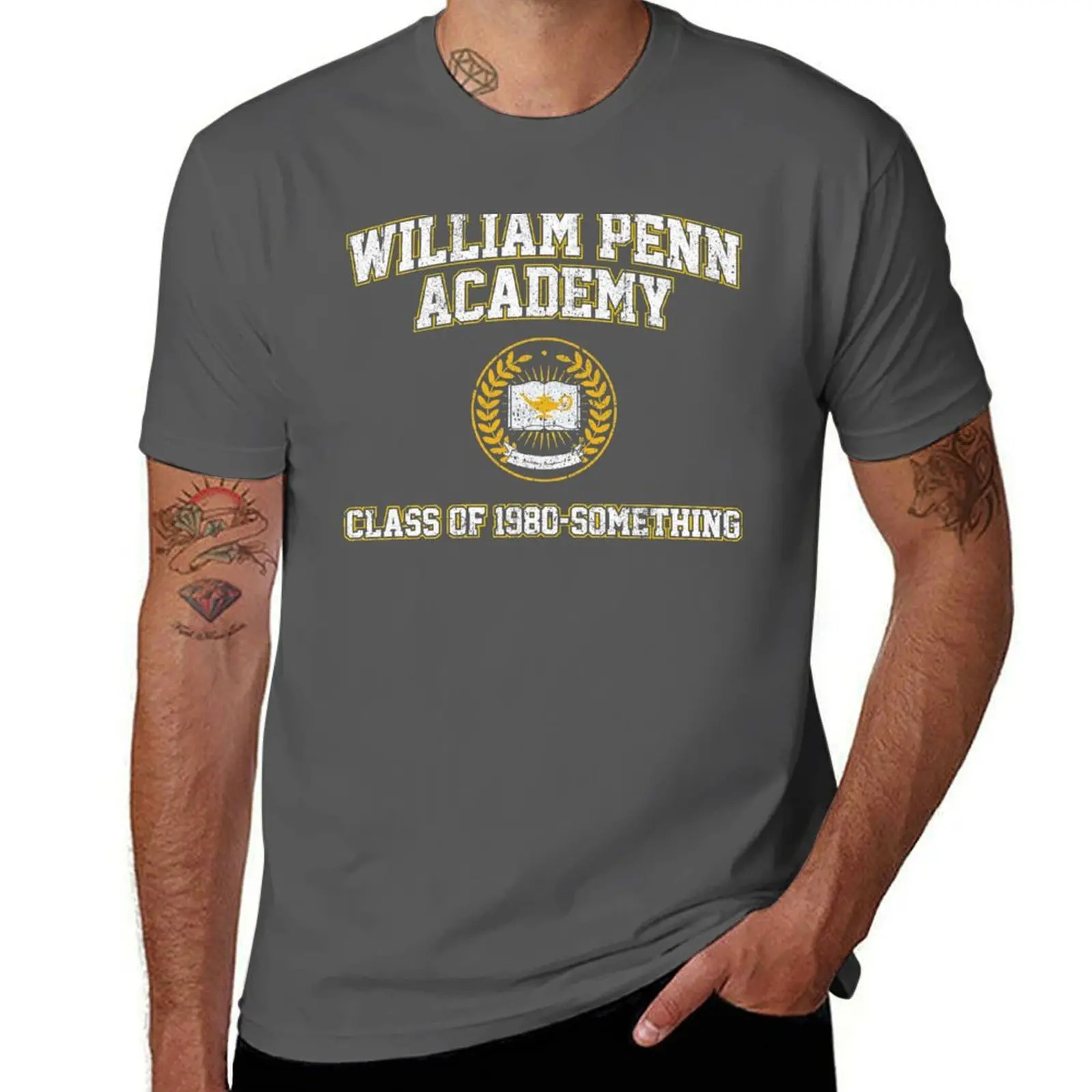 

William Penn Academy Class of 1980-Something T-Shirt sports fans vintage t shirts oversized t shirts for men