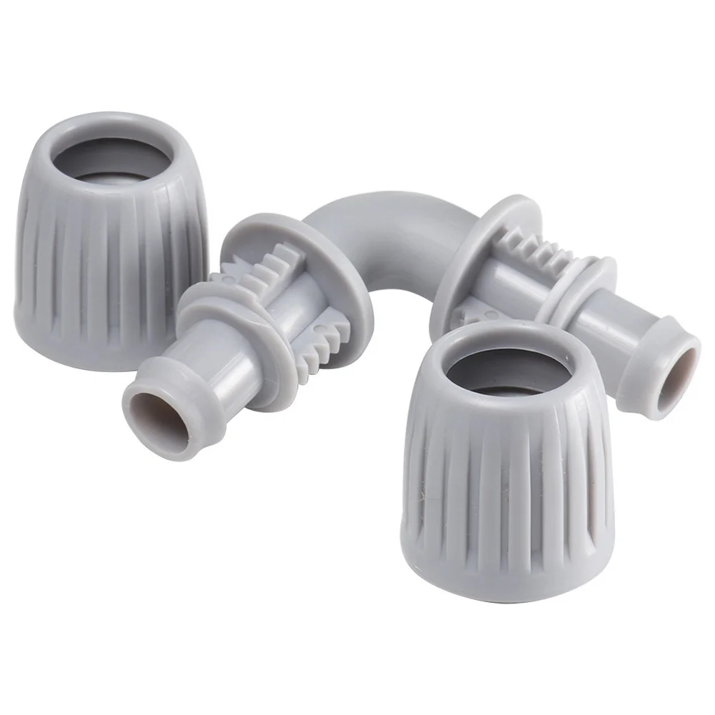 For Vegetable Garden Use Drip Irrigation Nozzle 16PE Pipe Adapter 16pe Lock Catch Elbow Split Design Structure
