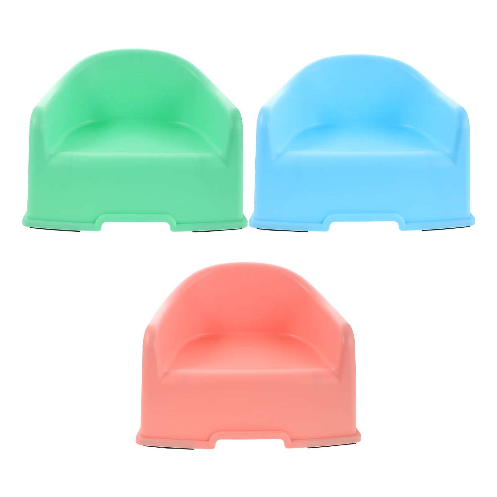 

3Pcs Toddler Step Stool Thickened Plastic Bathroom Stool for Children Antislip Footstool for Toilet Bath and Indoor Use