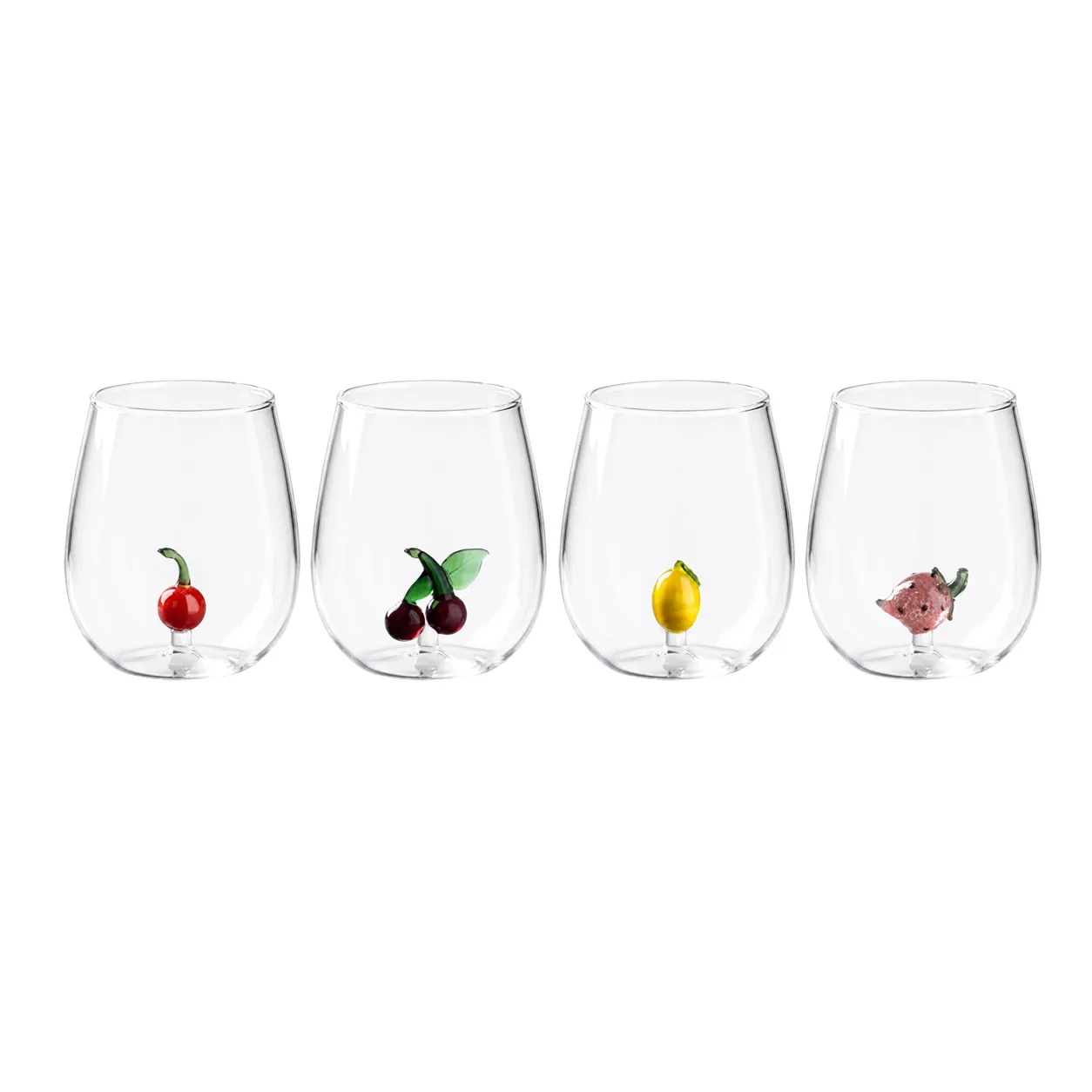 Cute 3D Cartoon Animal & Fruit Glass Cup, High‑Borosilicate Heat‑Resistant Glass Mug for Coffee, Milk