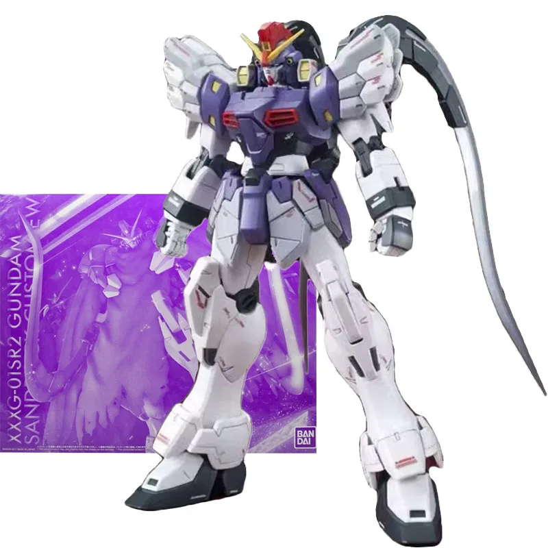 

BANDAI PB MG 1/100 Anime XXXG-01SR2 Sandrock Custom New Mobile Report Gundam Wing Assembly Plastic Model Kit Action Toy Figures