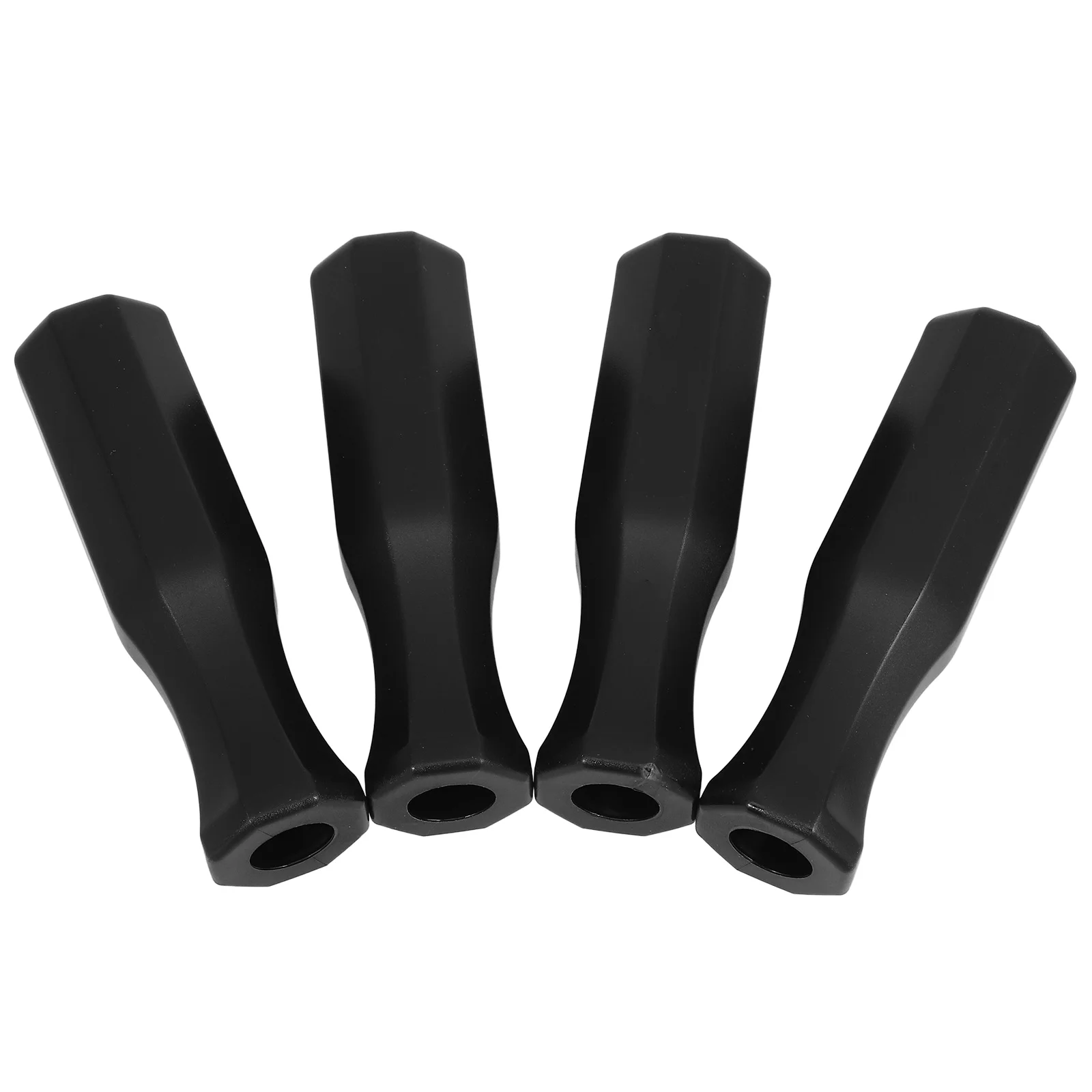 4 Pcs Football Machine Handle Soccer Table Handles Accessories Plastic Foosball Replacement Octagonal Grip Child