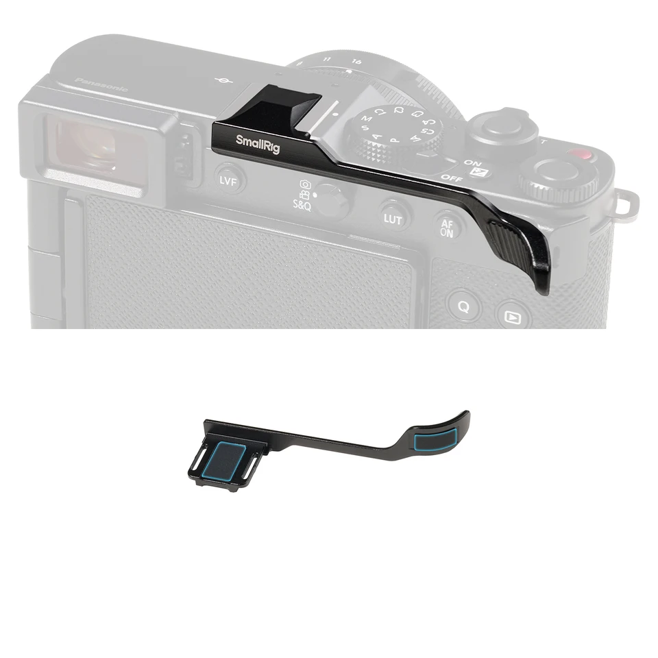 Impugnatura A Pollice In Alluminio Per Fotocamera Leica Q/Q2 – CNC, Anodizzata, Ergonomica, Leggera E Facile Da Montare - 2