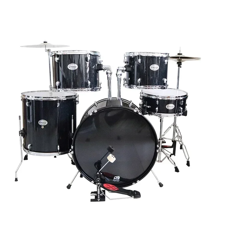 Drum Kit Children's Beginner Professional Introduction Adult Jazz Drum Practice Five Drum Four Three Two Cymbals