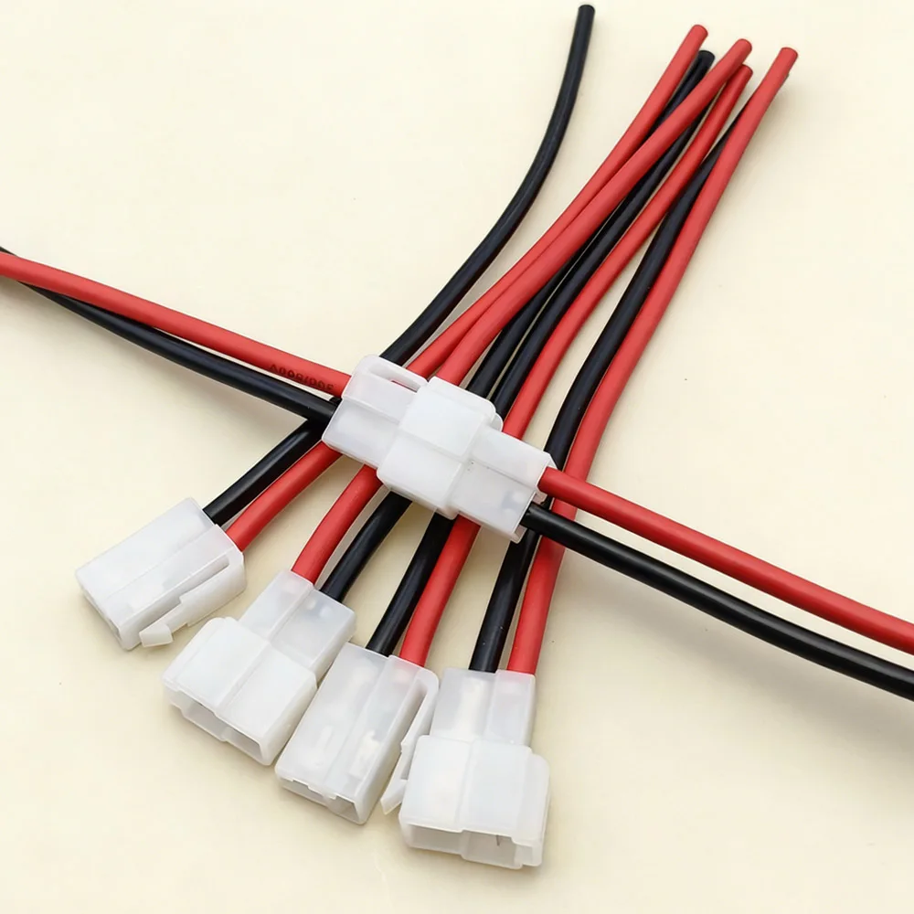 DJ7021-6.3-11/21 6.3mm Electrical Vehicle Connector High Current Equipment Wiring Harness Male Female Connector Auto Butt Joint 3