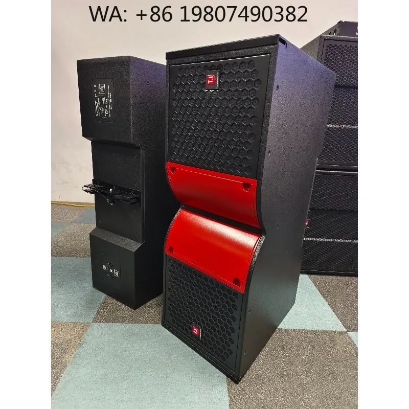 Dual 12 Inch Vibrant Dynamic Tone For Indoor Outdoor Venue Clear Full Sound Perfect For Stage