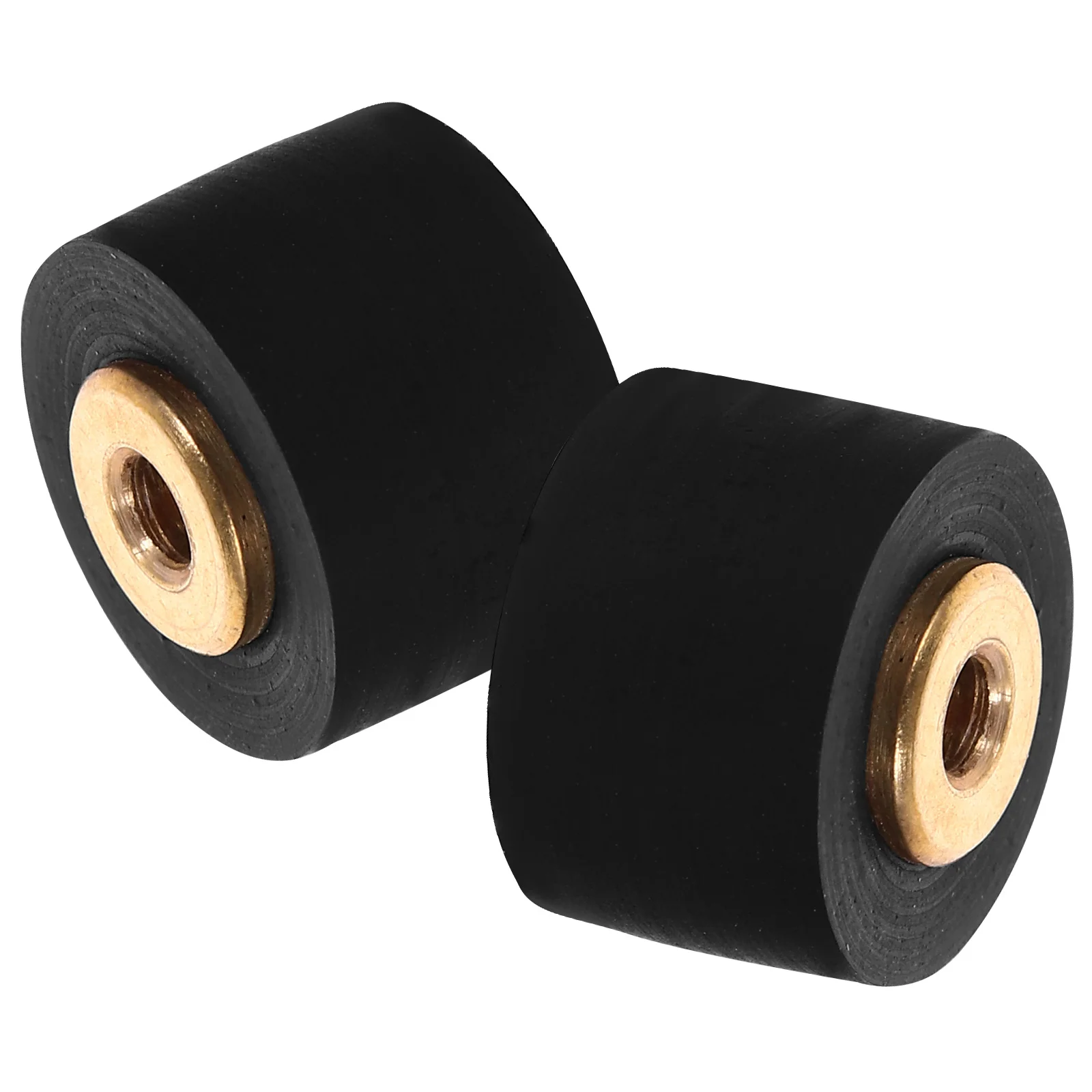 2Pcs Pinch Roller 10mm Pulley Wheel for Recorder Radio Tape Audio Repair Maintenance Durable Rubber Material Pinch Roller