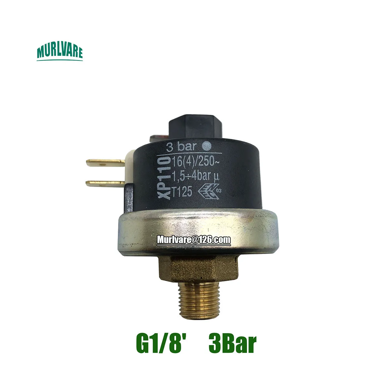 Steam Pressure Controller G1/8\' 3Bar Steam Pressure Switch For Ironing Steam Boilers Steam Engines