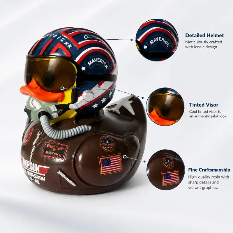 Ornament Small Gift 2026 new Top Gun 40th Anniversary Duck, ambitious 40th Anniversary Pilot Duck