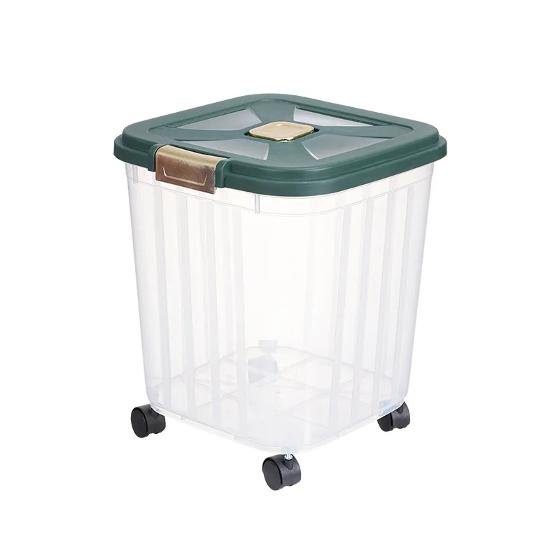 

Sealed clamshell rice bucket household plastic multi-specification large capacity moisture-proof insect-proof flour