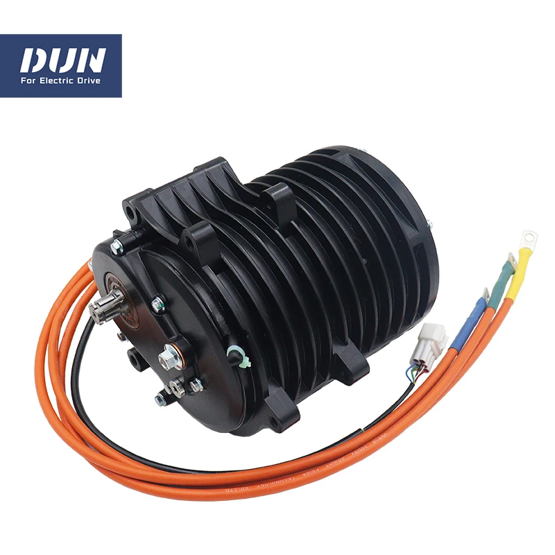 Powerful 72V QS138 3000W V3 70H BLDC Mid-Drive Motor With EM-260S DKD Display and T08 Throttle For Dirtybike Moped Motorcycle