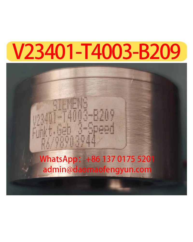 

V23401-T4003-B209 Used Rotary Encoder，Tested ok，Fast shipping，V23401 T4003 B209