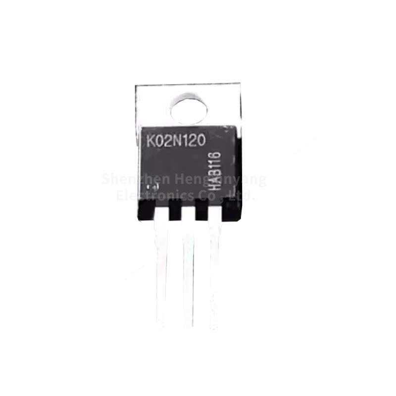 5pcs    SKP02N120 Silk screen K02N120 6.2A/1200V package TO220 IGBT tube