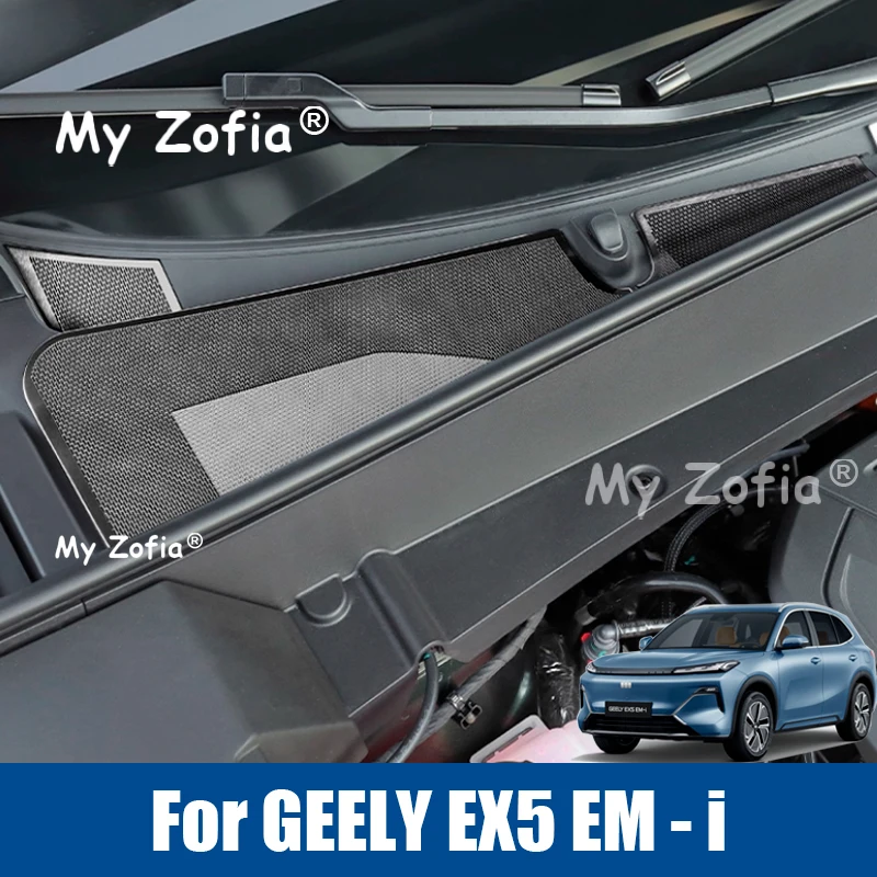 

Car Styling Front Hood Engine Insect Filter Anti Block Dust Proof Cover For Geely EX5 EM-i Starship 7 2025 2026 Car Accessories