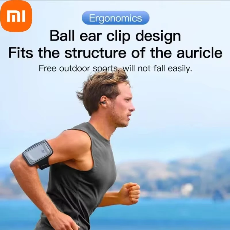 Xiaomi Bone Conduction Draadloze Bluetooth 5.3 Hoofdtelefoon Non In Ear Sports Oortelefoon Smart Ultra Lange Batterij Levensduur Headset Nieuw