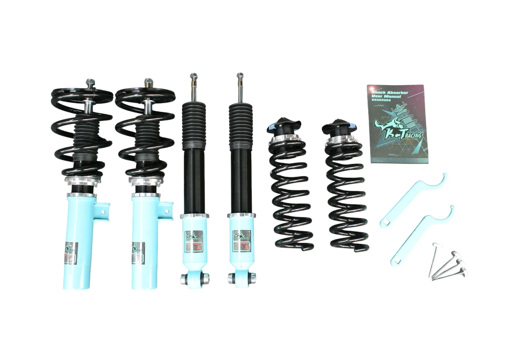 New Best Quality Brand Car Suspension Coilover 4-Piece Rubber Top Mount For MONDEO 2007-2014 Street/Track Full Kit 1 Year