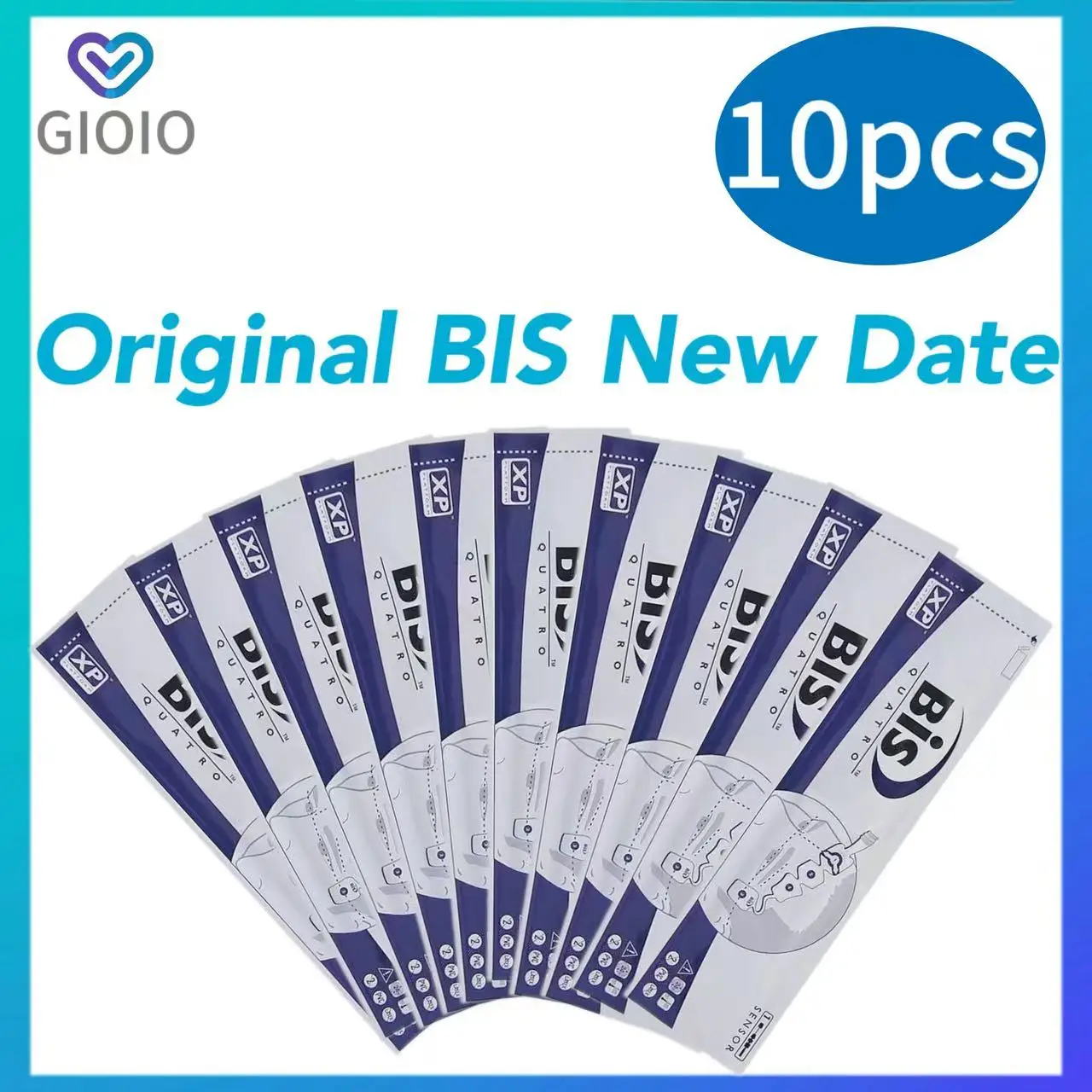 BIS desechable Covidien 186-0106 EEG Sensor electrodo cerebral hoja de Sensor almohadillas para adultos 186-0106 nueva fecha