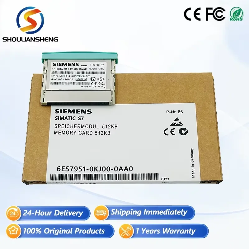 SIEM PLC Controller 6ES7951-0KJ00-0AA0 Dedicated PAC Controller for PLC Programming 100% Original New Stock Available